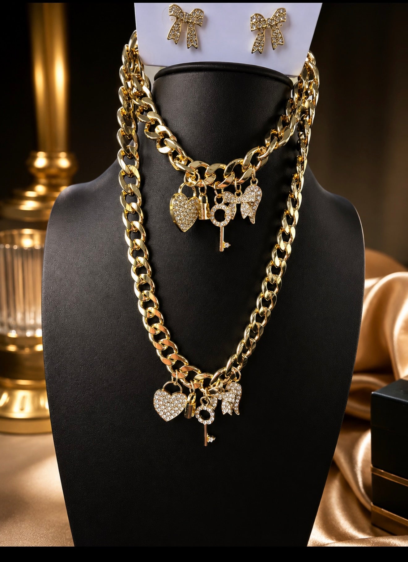 Gold Charm Set