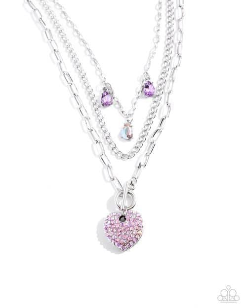 Purple Gem Necklace